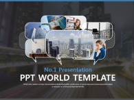 노트북 사무실 PPT 템플릿 말풍선 아이콘(자동완성형포함)_슬라이드1