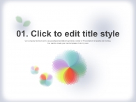 색상 컬러 PPT 템플릿 무지개빛 꽃(자동완성형포함)_슬라이드3