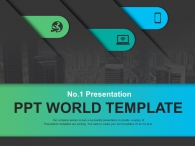 폰 스마트폰 PPT 템플릿 컬러풀한 비즈니스 아이콘(자동완성형포함)_슬라이드1