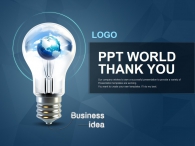 창의력 창의적인 PPT 템플릿 글로벌 비즈니스 아이디어_슬라이드4