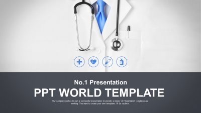 처방 진료 PPT 템플릿 의료 아이콘 비즈니스(자동완성형포함)