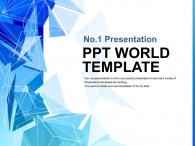물 유리 PPT 템플릿 그래픽 조각 템플릿(자동완성형포함)_슬라이드1