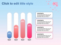 핑크빛 벚꽃나무 동산(자동완성형포함) 파워포인트 PPT 템플릿 디자인_슬라이드14