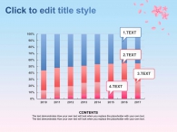 핑크빛 벚꽃나무 동산(자동완성형포함) 파워포인트 PPT 템플릿 디자인_슬라이드16