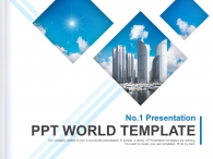 도시 비즈니스 컨셉 디자인(자동완성형포함) 파워포인트 PPT 템플릿 디자인_슬라이드1