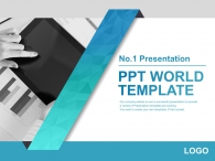 비즈니스 그래픽 회사소개서(자동완성형포함) 파워포인트 PPT 템플릿 디자인_슬라이드1