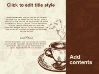 여유로운 커피타임(자동완성형포함) 파워포인트 PPT 템플릿 디자인_슬라이드4