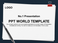 비지니스 테이블 파워포인트 PPT 템플릿 디자인_슬라이드1