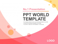 컬러풀한 도형 그래픽(자동완성형포함) 파워포인트 PPT 템플릿 디자인_슬라이드1