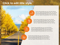 가을 은행잎 풍경(자동완성형포함) 파워포인트 PPT 템플릿 디자인_슬라이드9