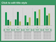심플한 초록색 배경(자동완성형포함) 파워포인트 PPT 템플릿 디자인_슬라이드6