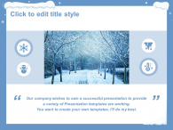 겨울 동화 눈사람 파워포인트 PPT 템플릿 디자인_슬라이드6