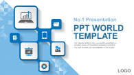 심플한 도형과 아이콘(자동완성형포함) 파워포인트 PPT 템플릿 디자인 파워포인트 PPT 템플릿 디자인_슬라이드1