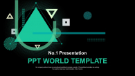 심플 라인 그린 그래픽 와이드형 (자동완성형포함) 파워포인트 PPT 템플릿 디자인_슬라이드1