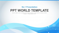 물결그래픽디자인 와이드형 (자동완성형포함) 파워포인트 PPT 템플릿 디자인_슬라이드1