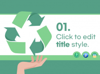재활용 리사이클링 환경 보호 파워포인트 PPT 템플릿 디자인_슬라이드3