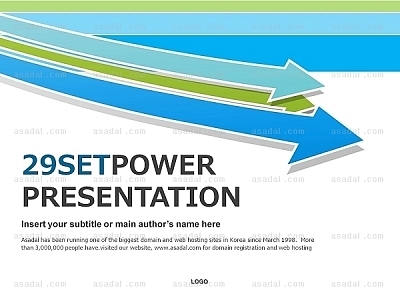 성공 성장 화살표 PPT 템플릿 세트_성공화살표3_b0098(좋은피티)