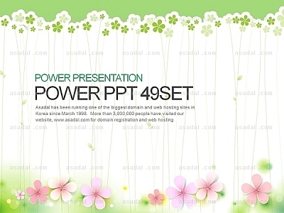 봄 spring PPT 템플릿 세트2_봄향기 05(퓨어피티)