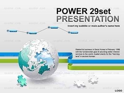 회사소개서 세계적 PPT 템플릿 세트_라인비지니스_0251(하나피티)