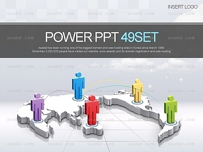 회사소개서 세계적 PPT 템플릿 세트2_글로벌 비즈니스 01(퓨어피티)