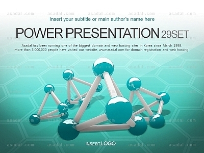 과학 산업 PPT 템플릿 세트_비즈니스분자_b0306(맑은피티)