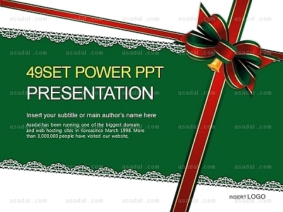 winter Xmas PPT 템플릿 세트2_징글벨_b0387(맑은피티)