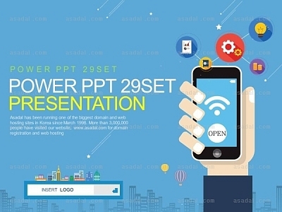 모바일 mobile PPT 템플릿 세트_IT 모바일_0992(바니피티)