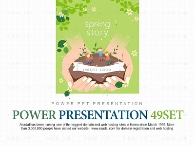 봄 spring PPT 템플릿 세트2_Spring Story_1169(바니피티)