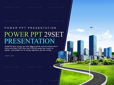 회사소개서 city PPT 템플릿 세트_회사소개서_1272(바니피티)