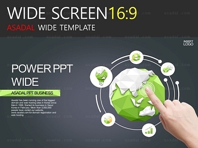 와이즈형 비즈니스  PPT 템플릿 와이드_Global_w0296(조이피티)