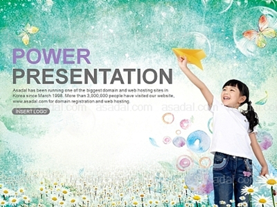 디자인 power PPT 템플릿 세트_행복 가득한 어린이 템플릿_0009(감각피티)