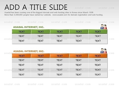 단일형 table PPT 템플릿 1종_표형_d0014(조이피티)