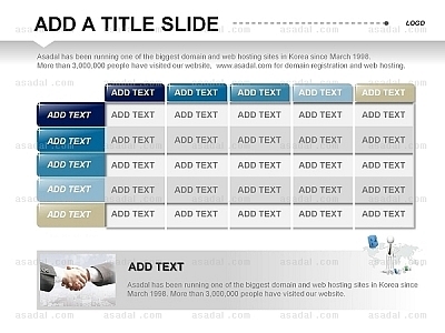 단일형 table PPT 템플릿 1종_표_d0110(좋은피티)