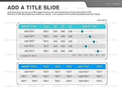 단일형 table PPT 템플릿 1종_표형_d0213(조이피티)