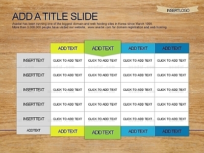  단일형 table PPT 템플릿 1종_표형_d0349(조이피티)