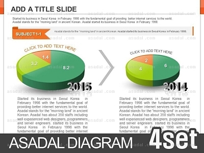 diagram chart PPT 템플릿 4종_조합형_d0084(좋은피티)