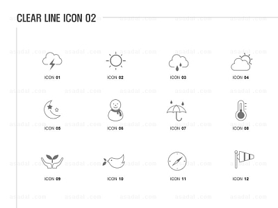 일러스트아이콘 PNG아이콘 PPT 템플릿 1종_깔끔한라인아이콘02_좋은피티