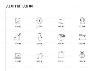 일러스트아이콘 PNG아이콘 PPT 템플릿 1종_깔끔한라인아이콘04_좋은피티