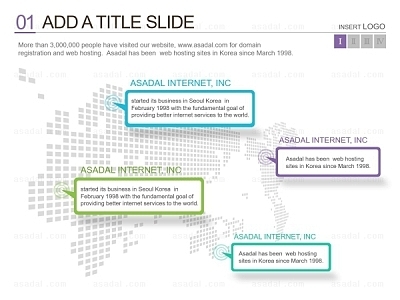 worldmap  PPT 템플릿 1종_세계지도형_d019(맑은피티)