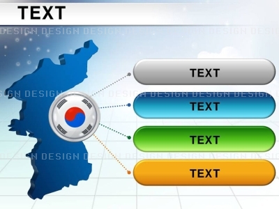 도형 도표 PPT 템플릿 1종 지도형_1503(아트피티)