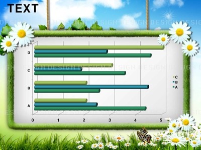 chart 1종 PPT 템플릿 1종 아트 막대그래프형 1503(아트피티)