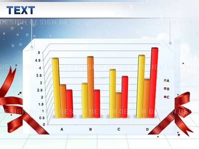 chart 1종 PPT 템플릿 1종 아트 막대그래프형 1505(아트피티)