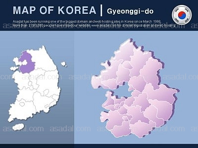 세계지도 생명 PPT 템플릿 1종 경기도 지도형_0002(비토피티)