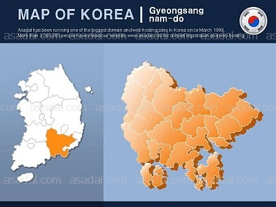 세계지도 vito p PPT 템플릿 1종 경상남도 지도형_0009(비토피티)