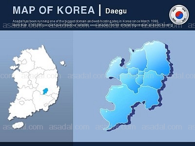 세계지도 생명 PPT 템플릿 1종 대구 지도형_0014(비토피티)