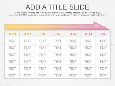 단일형 table PPT 템플릿 1종 표형_d0248(퓨어피티)