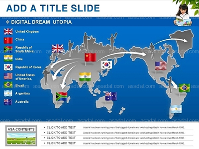 world map 생명 PPT 템플릿 1종 세계지도형_0004(비토피티)