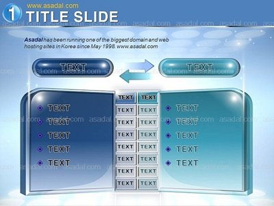 단일형 대칭형 PPT 템플릿 1종 대칭형_1320(고감도피티)