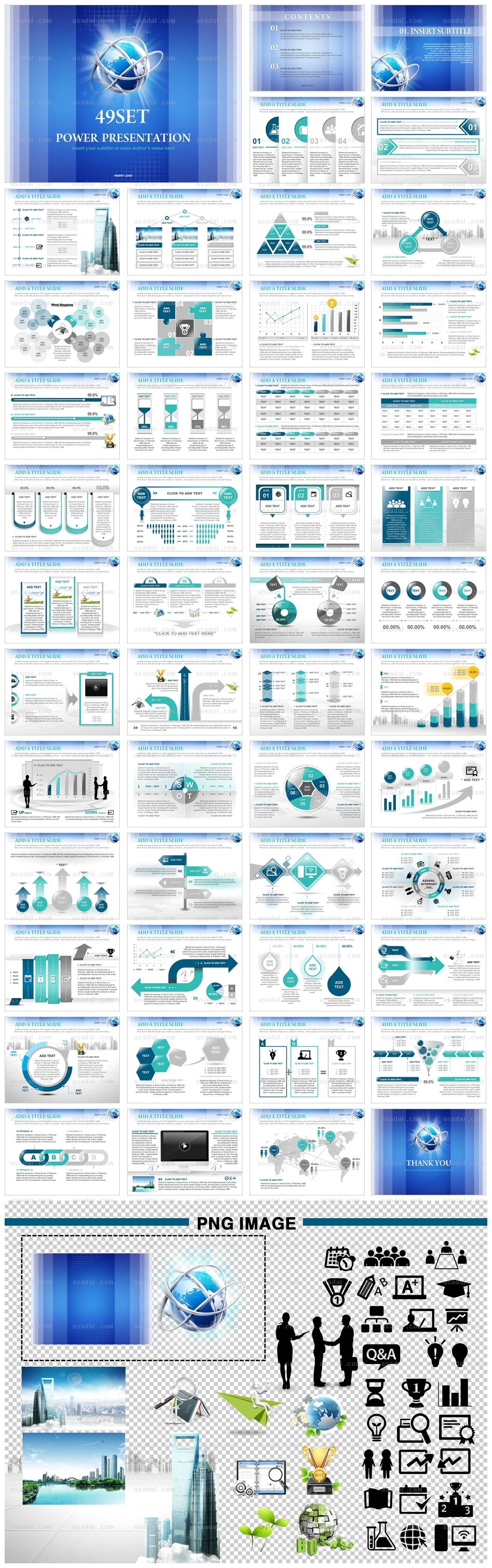 company 사업계획 PPT 템플릿 세트2_반짝지구_b0460(좋은피티)