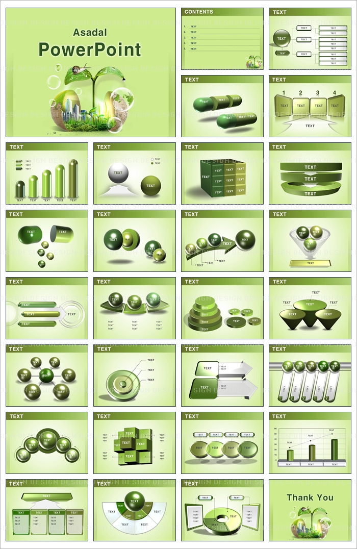 그래픽 graphic PPT 템플릿 새롭게 태어나는 녹지도시_001(고감도피티)